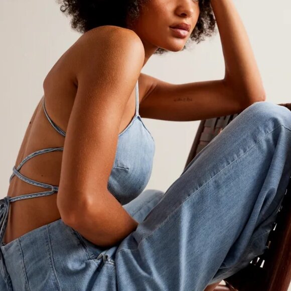 Free People We The Free CRVY Set The Mood One-Piece NWOT Size Large - Picture 3 of 11